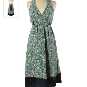 BCBG MAXAZRIA open back geometric cocktail dress‎